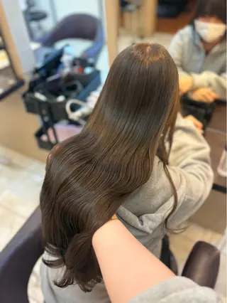 ロング カラー 🎀透明感カラー 🐈ナズナのヘアスタイル