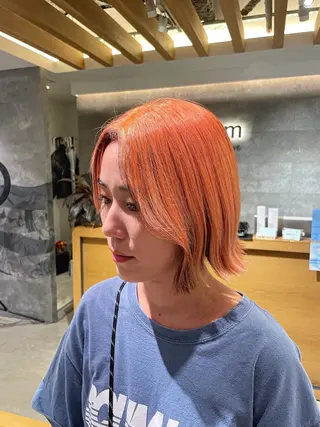 カラー NATSUMI 🐻❄️🤍のヘアスタイル