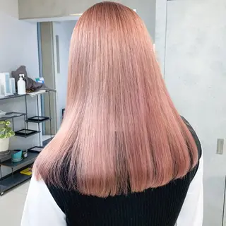 セミロング カラー raika .のヘアスタイル