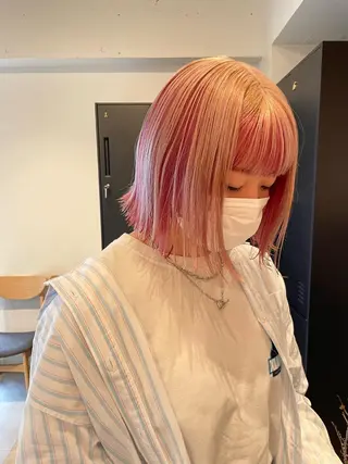 ミディアム カラー hazuki 🌝のヘアスタイル