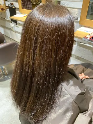 ロング カラー 長濱 俊のヘアスタイル