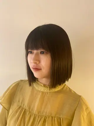 ショート 表参道/艶カラー 岩倉稜真のヘアスタイル