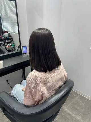ミディアム カラー 🤍透明感推しカラー 🤍yui‪💞✨のヘアスタイル