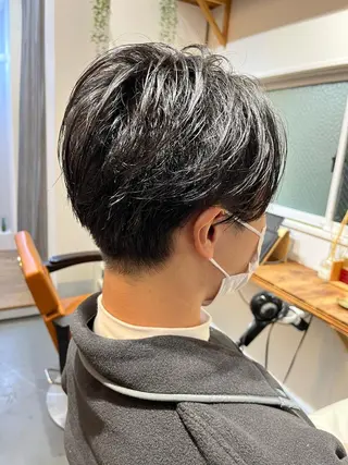 ショート メンズ 代表　土屋ヒロユキ ショートカットのヘアスタイル