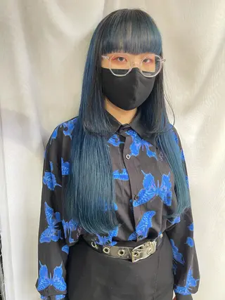 ロング 早瀬裕之 パーマのヘアスタイル