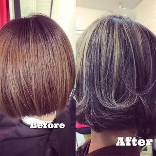 ミディアム 松本 和人のヘアスタイル