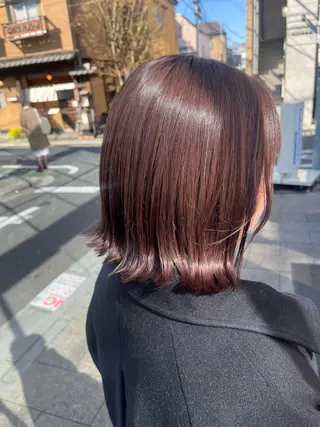 ショート カラー ✨透明感カラー✨ 🦖佐々木未来🦕のヘアスタイル