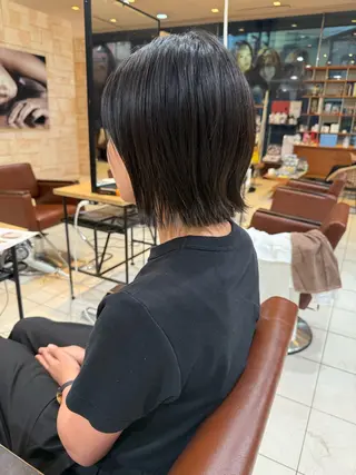 ミディアム 川崎レイヤーカット /江口真正のヘアスタイル