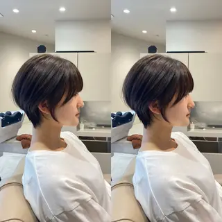 ショート ショート/くびれボブ /MAHIROのヘアスタイル