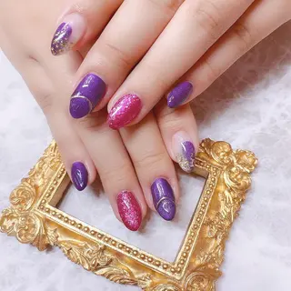 ネイル マジック ミラーのネイルデザイン