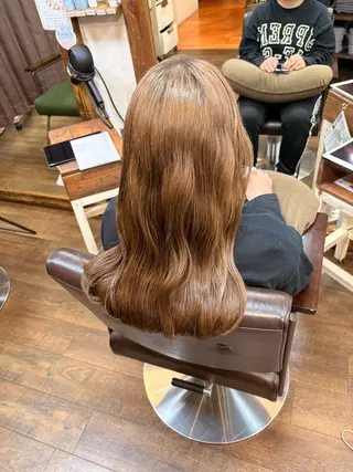 カラー 三宅　デザインカラー 透明感カラー✨のヘアスタイル