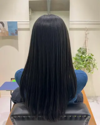 ロング カラー ゆ う あのヘアスタイル