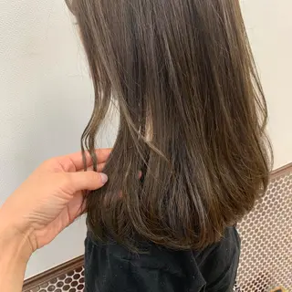 カラー 似合わせ/透明感カラ ー/QUATRO谷口のヘアスタイル