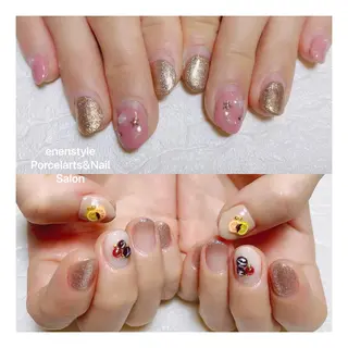 ショート ネイル 👑enen style👑のネイルデザイン