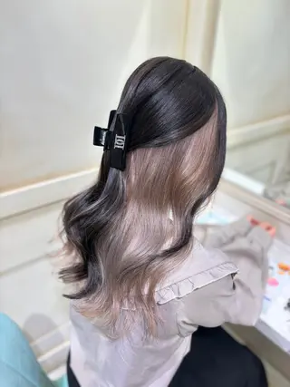 ロング カラー 🦋ブリーチ/カラー 専門AYA💖のヘアスタイル