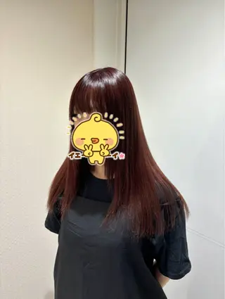 カラー 間島 叶のヘアスタイル