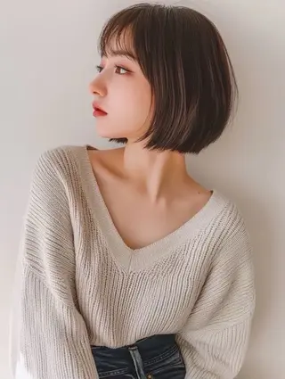 ミディアム 最強美髪💙ྀི/ アイ兼任👀/ミナルのヘアスタイル