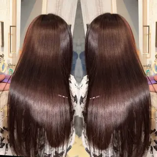 カラー 髪質改善トリート メント/川田のヘアスタイル