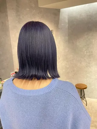 セミロング Cielro/ダブル カラー/西田咲希のヘアスタイル