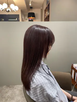 セミロング カラー ❄️透明感カラー / ハイトーン❄️WAOのヘアスタイル