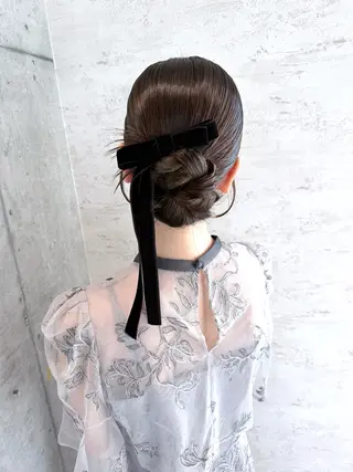 ヘアアレンジ 女性に人気♪ はやしほのかのヘアスタイル