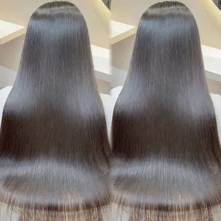 セミロング カラー 縮毛矯正✨🫧 レイヤー川村利幸のヘアスタイル