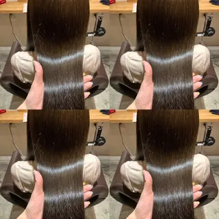 ロング カラー レイヤーカット/ 縮毛矯正🇰🇷早坂のヘアスタイル