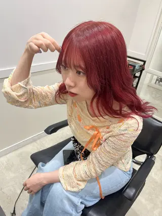 ミディアム カラー 【ただの天才 🎨】のヘアスタイル