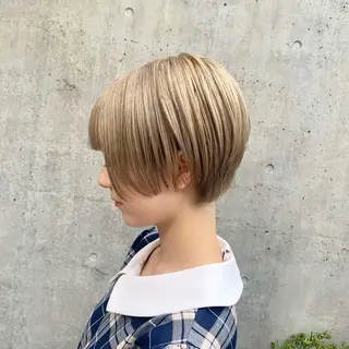 ショート カラー 🌷お洒落推しカラー moe🐰🌷のヘアスタイル