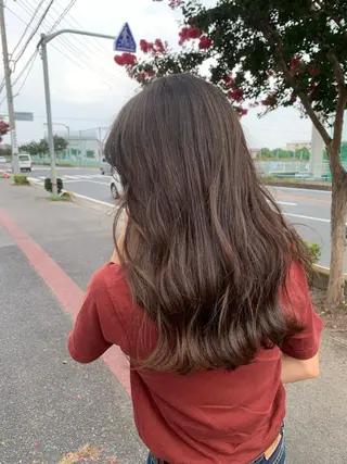 ロング 平田 広大のヘアスタイル