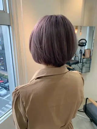 ショート カラー 船津武俊 フナツタケトシのヘアスタイル