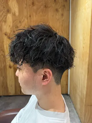 パーマ メンズ 雪音/美髪縮毛矯正 /ニュアンスパーマのヘアスタイル