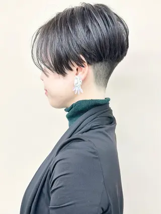 ショート ボブ/ゆるふわ ボブパーマ/とういのヘアスタイル