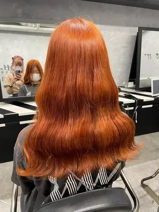 ロング Cielro/ダブル カラー/西田咲希のヘアスタイル