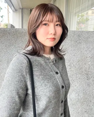 ミディアム モデル募集/ショート ボブ/コジマショウタのヘアスタイル