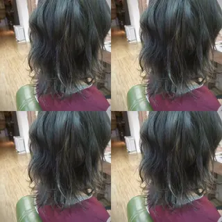 ショート ミディアム カラー 🟦髪質改善6年 💊YAMAMOTOのヘアスタイル