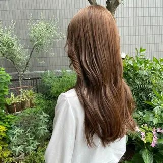 カラー 須藤 莉帆のヘアスタイル