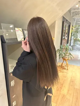 ロング カラー Nikiita リコのヘアスタイル