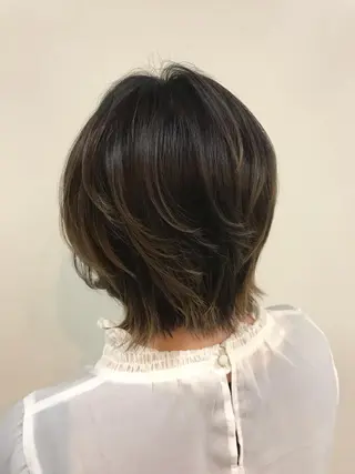 ショート 大石 さやかのヘアスタイル