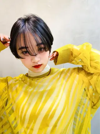 ショート レイヤーカット🫧 ／髪質改善✨TOWAのヘアスタイル