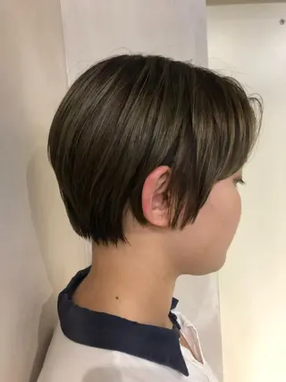 ショート せこぐち まいのヘアスタイル