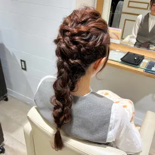 ロング ヘアアレンジ モデル募集 セイノチヒロのヘアスタイル
