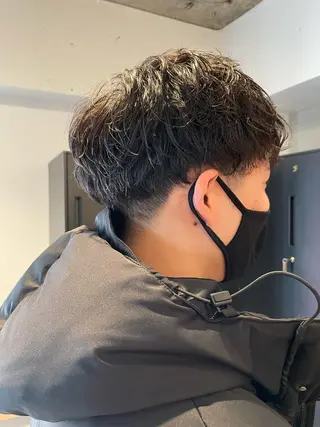 パーマ メンズ hazuki 🌝のヘアスタイル
