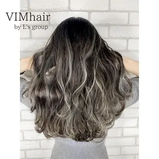 ロング カラー ヘアアレンジ VIM hairおもろまち店のヘアスタイル
