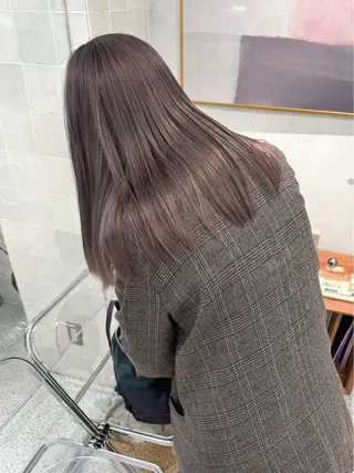 セミロング 韓国ヘア🤍 ayanaのヘアスタイル