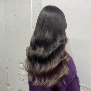 ロング カラー 🧡艶髪ちゅるん髪 🫧🧡YUKI❄️のヘアスタイル