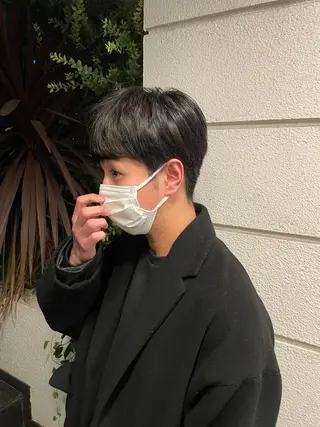 カラー メンズ une所属・kunimi harukaのヘアスタイル