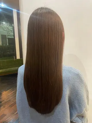 セミロング カラー ⚪️マナエ⚪️ ／学芸大学のヘアスタイル