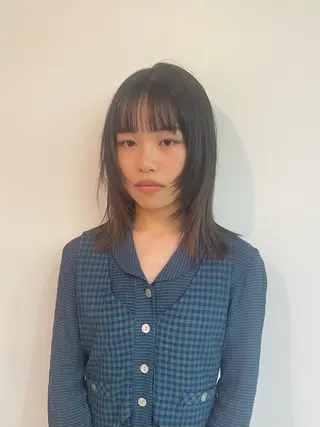 ミディアム Seeknext // Rukaのヘアスタイル