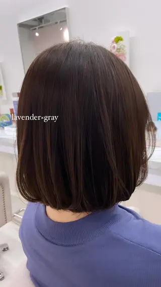 ショート カラー しみず さきのヘアスタイル